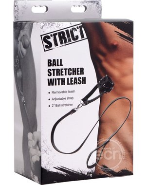 XR Brands STRICT, BALL STRETCHER W LEASH