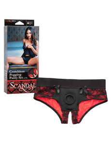 BLUSH NOVELTIES SCANDAL CROTCHLESS PEGGING