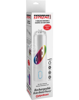 PIPEDREAM PRODUCTS PDX RECHARGEABLE ROTO BATOR PUSSY