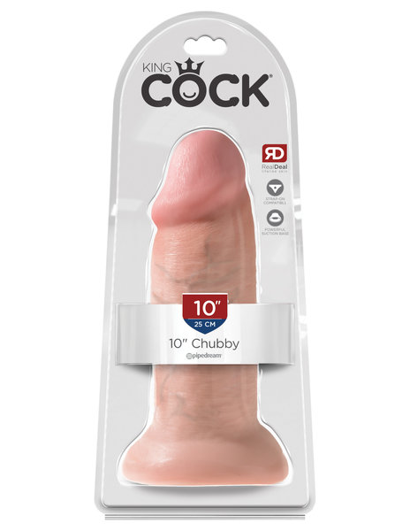 PIPEDREAM PRODUCTS KING COCK 10" CHUBBY