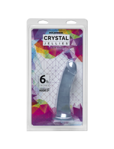 Doc Johnson CRYSTAL JELLIES SLIM 6.5"