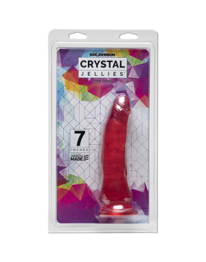Doc Johnson CRYSTAL JELLIES THIN 7"