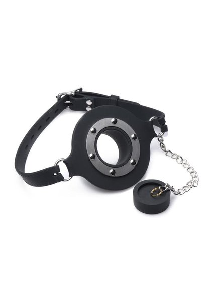 CalExotics MASTER SERIES  PIE HOLE SILICONE FEEDING GAG