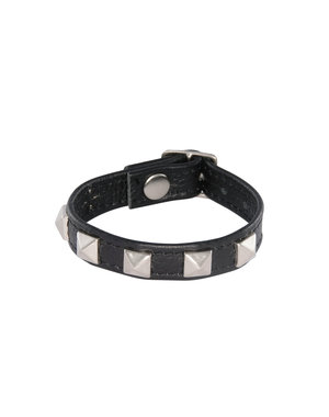 IGNITE LEATHER PYRAMID STUD 3 SNAP