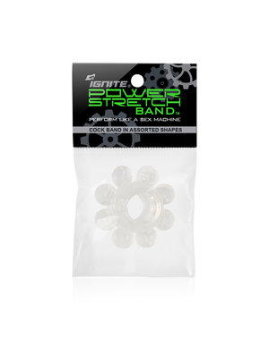 IGNITE SILICONE GUMMIE RING, CLR