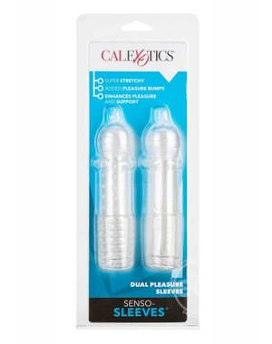 CalExotics SENSO SLEEVES 2 PACK CLEAR