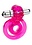 CalExotics DUAL CLIT FLICKER VIBRATING COCK RING