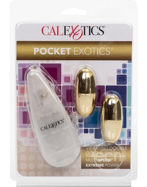 CalExotics BULLET, POCKET EXOTIC DOUBLE GOLD
