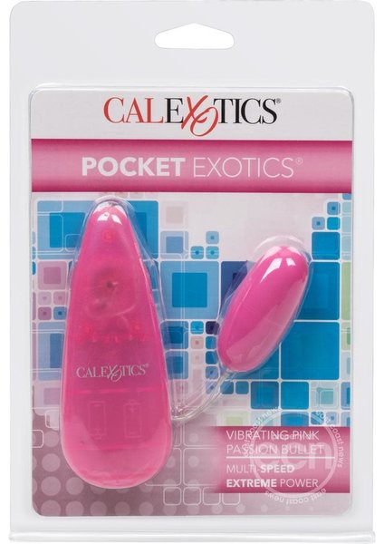 CalExotics POCKET EXOTIC SILVER BULLET, Pink Passion