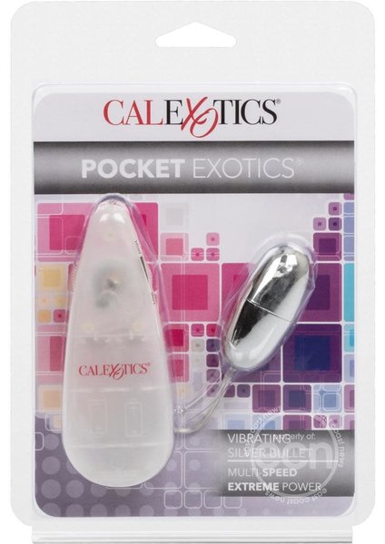 CalExotics POCKET EXOTIC SILVER BULLET, Silver