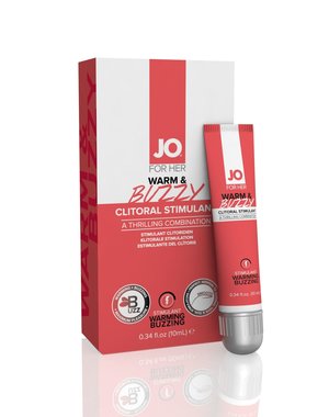 SYSTEM JO WARM & BUZZY CLITORAL CREAM 10ML