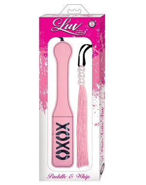 NASSTOYS LUV PADDLE & WHIP PINK