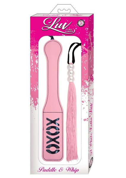 NASSTOYS LUV PADDLE & WHIP PINK