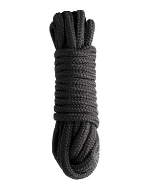NS Novelties SINFUL NYLON ROPE BLACK 25FT