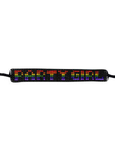  RAINBOW PARTY GIRL BEAD BRACELET