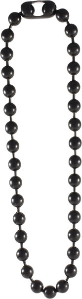 BIG BALL CHAIN CHOKER BLACK