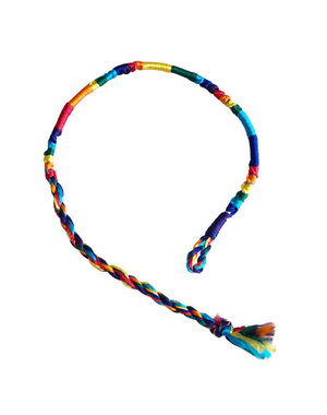 RAINBOW RAINBOW KNOTTED BRACELET
