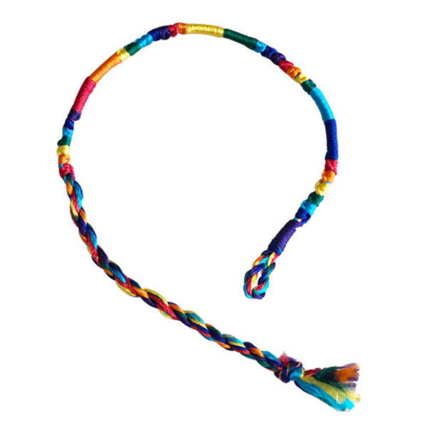 RAINBOW RAINBOW KNOTTED BRACELET