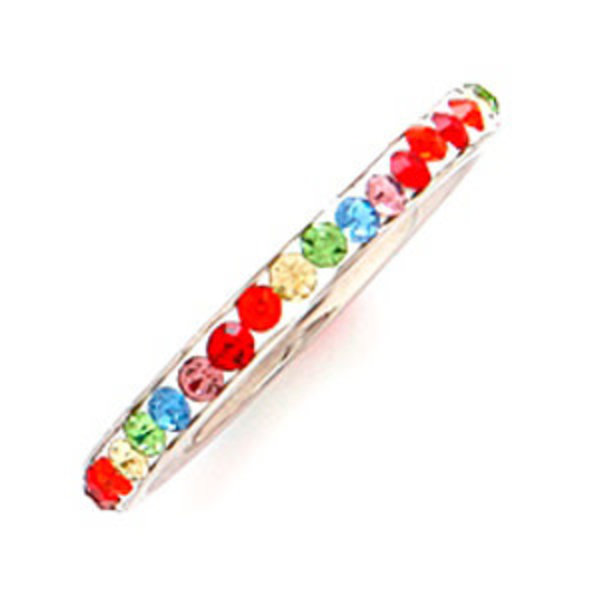 OXBALLS RAINBOW GEM STRING RING