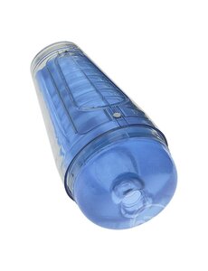 Doc Johnson MAIN SQUEEZE, OPTIX CRYSTAL BLUE