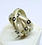 MB JEWELRY INTERLOCKING 3-BAND RING