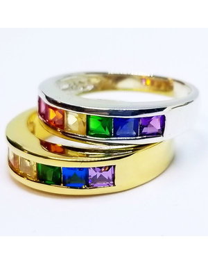 TYSIS PRIDE RING, NARROW 3MM