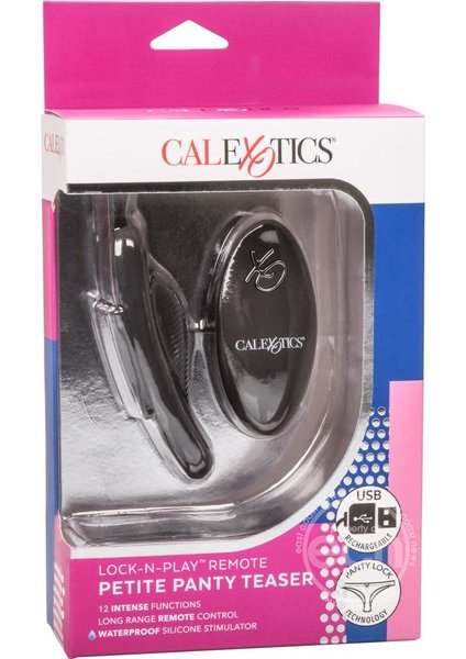 CalExotics LOCK N PLAY REMOTE PETITE PANTY TEASER
