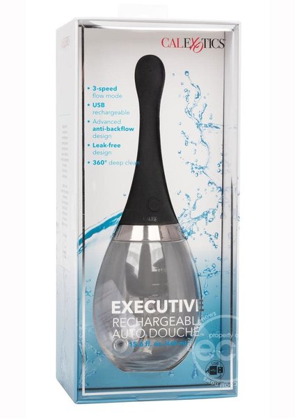 CalExotics EXECUTIVE RECHARGEABLE AUTO DOUCHE BLACK