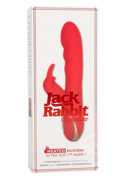 CalExotics JACK RABBIT HEAT ULTRA SOFT RABBIT RED