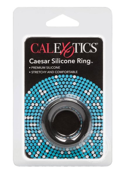 CalExotics ADONIS SILICONE RINGS CAESAR BLACK