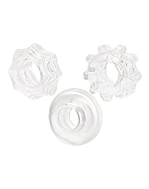 CalExotics REVERSIBLE RING SET CLEAR