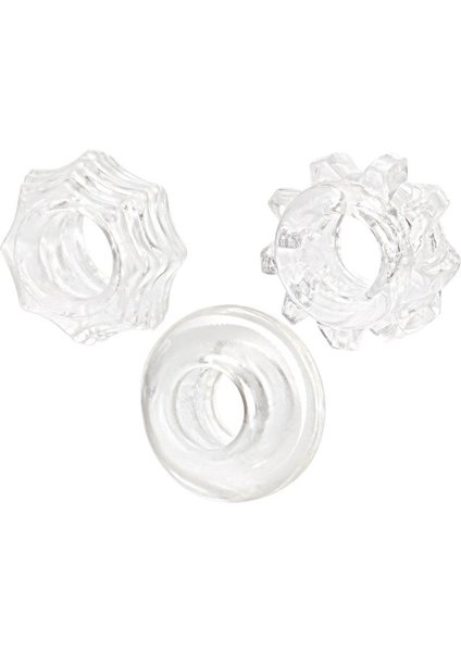 CalExotics REVERSIBLE RING SET CLEAR