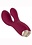CalExotics UNCORKED CABERNET SILICONE RECHARGEABLE RABBIT VIBRATOR