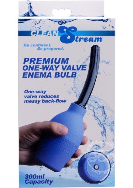 XR Brands CLEANSTREAM ONE WAY ENEMA BULB