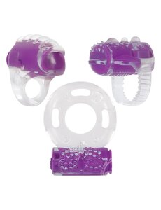 EVOLVED NOVELTIES RING TRUE SET PURPLE