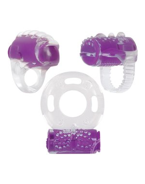 EVOLVED NOVELTIES RING TRUE SET PURPLE