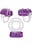 EVOLVED NOVELTIES RING TRUE SET PURPLE