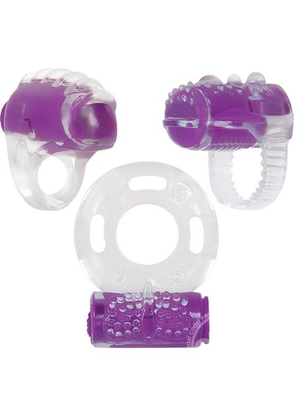 EVOLVED NOVELTIES RING TRUE SET PURPLE