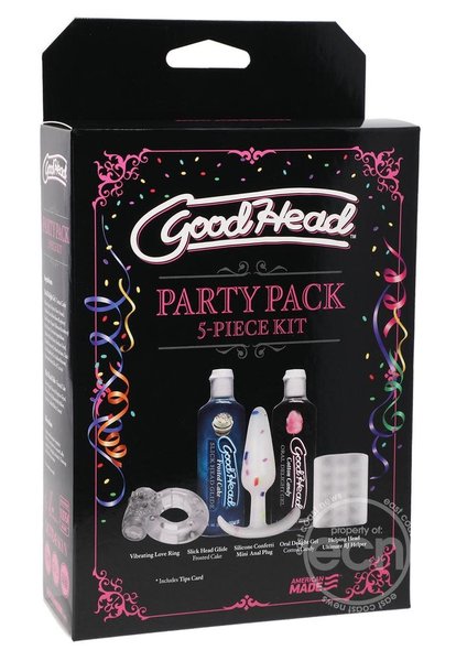 Doc Johnson GOODHEAD PARTY PACK KIT (SET OF 5)