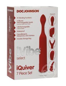 Doc Johnson IVIBE SELECT IQUIVER 7PC SET    (DISC.)