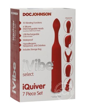Doc Johnson IVIBE SELECT IQUIVER 7PC SET    (DISC.)