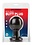 Doc Johnson ROUND BUTT PLUG LARGE BLACK