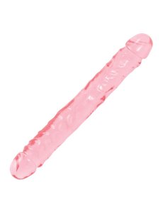 Doc Johnson CRYSTAL JELLIES DOUBLE DONG 12"