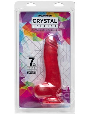 Doc Johnson CRYSTAL JELLIES MASTER COCK 7.5"