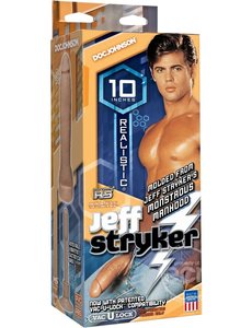 Doc Johnson STRYKER REALISTIC 10" VIBRATING DILDO