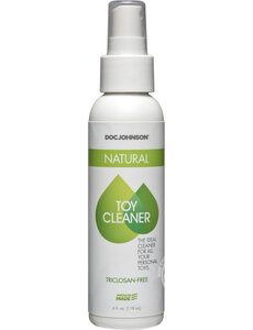 Doc Johnson NATURAL TOY CLEANER 4oz TRICLOSAN FREE SPRAY
