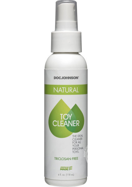 Doc Johnson NATURAL TOY CLEANER 4oz TRICLOSAN FREE SPRAY