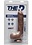 Doc Johnson THE D UNCUT D W/ BALLS FIRMSKYN 9" BROWN
