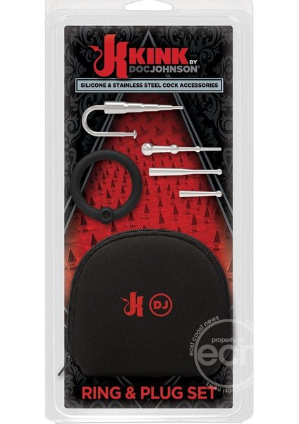 Doc Johnson KINK SILICONE & STAINLESS STEEL COCK ACCESSORIES