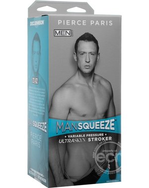 Doc Johnson MAN SQUEEZE MEN.COM PIERCE PARIS